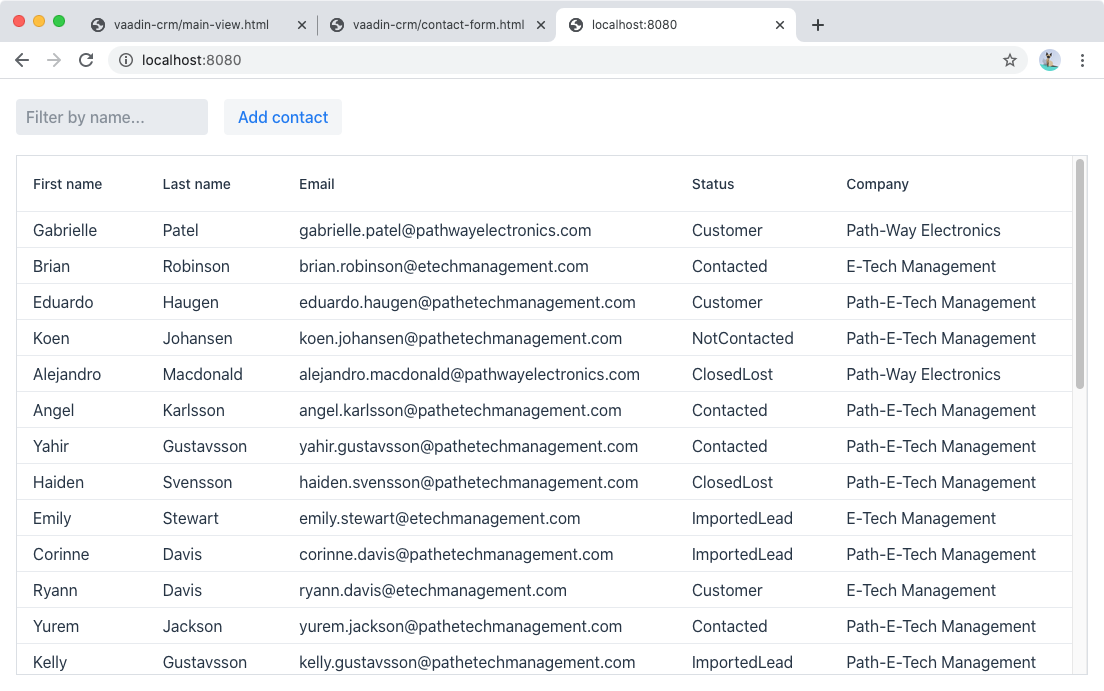 Form hidden when initially starting the application.