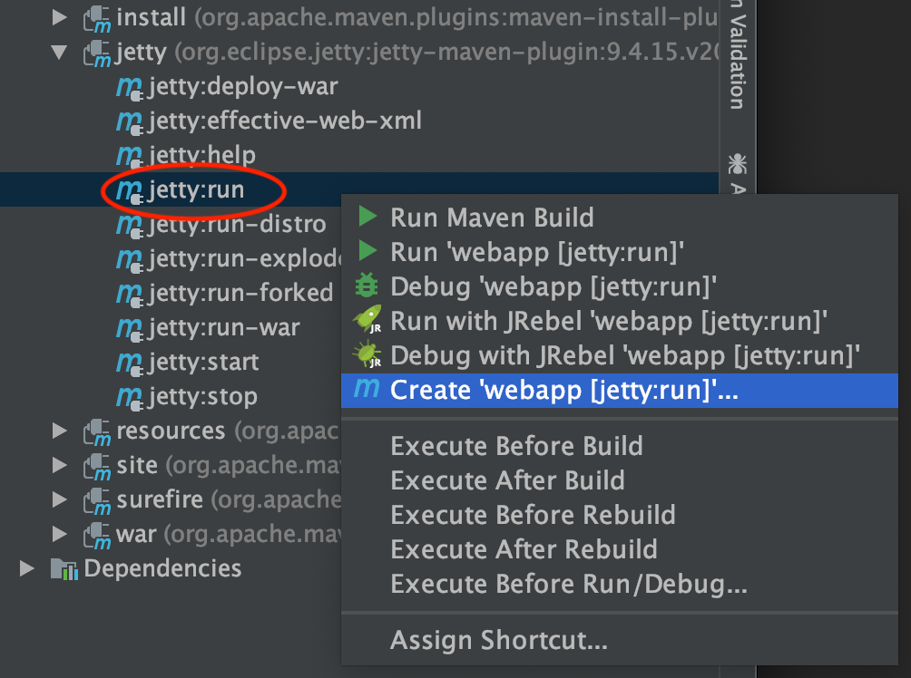 Create running configuration option